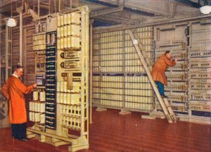Automatic telephone exchange, 1938