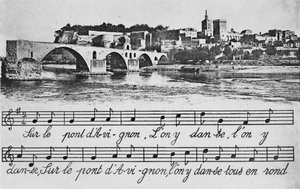Avignon - St-Benezet Bridge, c1925 by Unbekannt