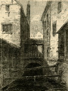 Back of the Red Lion, from the Fleet by Unbekannt