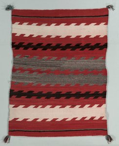 Banded Rug, c. 1890-1900 by Unbekannt