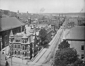 Barrington Street, Halifax, Nova Scotia by Unbekannt