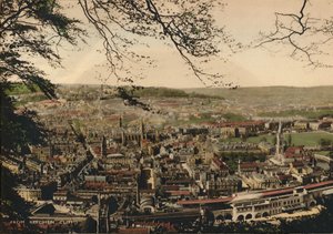 Bath from Beechen Cliff by Unbekannt