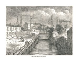 Battle Bridge, 1810 by Unbekannt