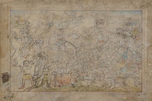 Battle Scene from a Devi Mahatmya
