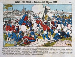 Battle of Dijon, Franco-Prussian War, 23rd January 1871