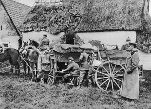 Bavarian Mobile Field Telephone Unit, World War I, 1915