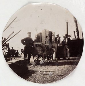 Beach photographer, c 1890