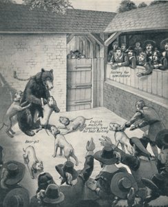 Bear-Baiting in a Stuart Bear Pit by Unbekannt