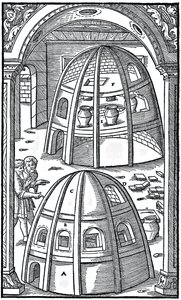 Beehive Design Furnace by Unbekannt