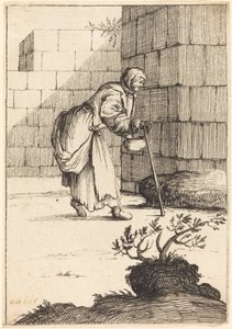 Beggar Woman by Unbekannt