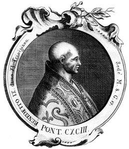 Benedict IX, Pope of the Catholic Church by Unbekannt