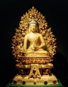 Bhaisajyaguru-Vaiduryaprabharaja / Sculpture, 18th Century