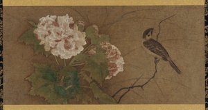 Bird and Flowers, Muromachi Period