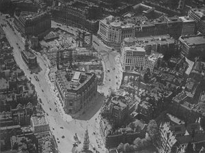 Birds-Eye View of the Surroundings of Bush House, London
