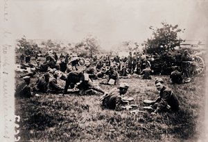 Bivouac of American troops