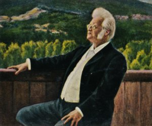 Bjørnstjerne Bjørnson - Painting by Erik Werenskiold