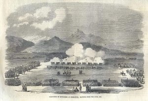 Blowing from Guns in British India by Unbekannt