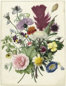 Bouquet of Flowers by Unbekannt