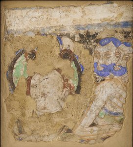 Bodhisattvas and Monks, from Cave 224 by Unbekannt
