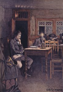 Bonaparte in 1792 as a Frequenter of a Six-Sous Restaurant in Paris by Unbekannt
