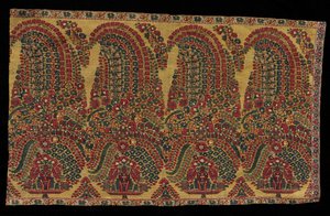 Border Fragment of a Shawl, early 1800s by Unbekannt