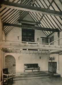 Boxhurst Farm, Kent: End of Dance Room. Restored and Converted by Oliver Hill