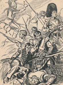 British Soldiers at the Battle of Waterloo