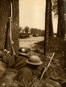British Troops on the Front Line, France, First World War, 1914-1918, 1933 by Unbekannt