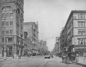 Broadway, north from Chestnut Street, St. Louis