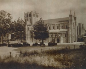 Buckfast Abbey Church, North View, late 19th-early 20th century