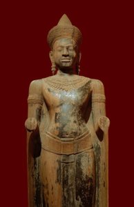Buddha Khmer Art, Post-Angkor Period, 16th century by Unbekannt