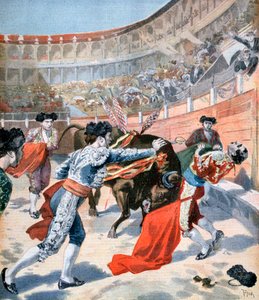 Bullfight in Madrid, Spain