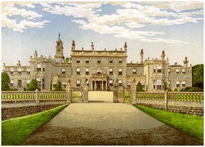 Bulwell Hall, Nottinghamshire, Home of the Cooper Family, c1880