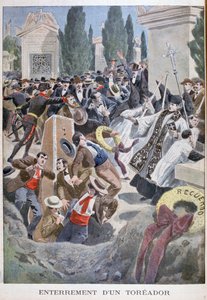 Burial of a toreador, Madrid