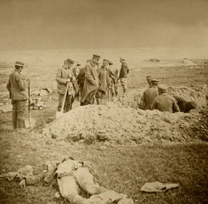 Burying Bodies, Sainte-Marie-à-Py, Northern France
