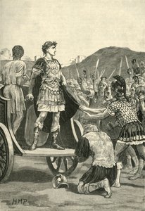 Caesar Addressing the Malcontent Legions in the Campus Martius by Unbekannt