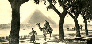 Cairo - The Pyramids, c1918-c1939