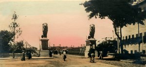 Cairo: The Kasr-El-Nile Bridge, c1918-c1939