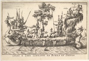 Calais and Zetes Led by Boreas and Oreithyia