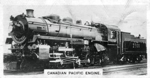 Canadian Pacific Passenger Engine, Canada