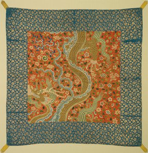 Canopy with Dragon Among Flowers, late 1100s by Unbekannt