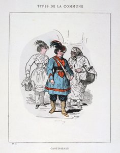 Cantinieres, Paris Commune, 1871 by Unbekannt