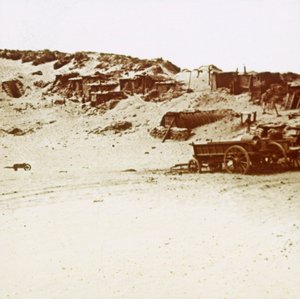 Cantonment in the dunes, Koksijde, Flanders, Belgium