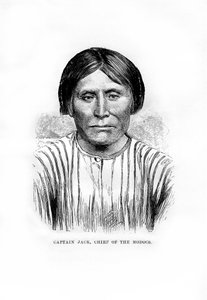Captain Jack, Chief of the Native American Modoc Tribe by Unbekannt