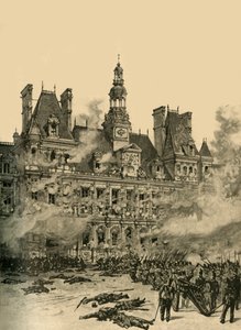 Capture of the Hotel de Ville, Paris, July Revolution, 1830