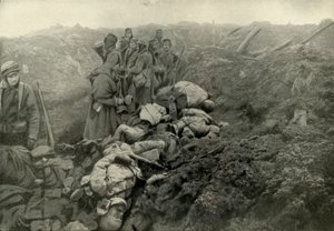 Captured German Trenches at Les Eparges, 1919