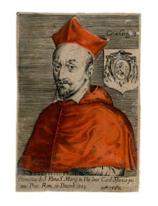 Cardinal Francesco Sforza, Italian priest, 16th century by Unbekannt