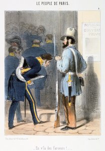 Cartoon Relating to the Paris Commune by Unbekannt
