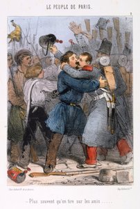 Cartoon Relating to the Paris Commune