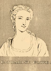 Catharine Clive by Unbekannt
